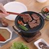 Portable Korean Home Barbecue Grill Non-stick Coating Smokeless BBQ Outdoor Patio Camping Cooker BBQ Party Cooking Tools