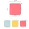 Nouvelle boîte de rangement pour sandwichs grillés en silicone portable, contenants Bento alimentaires réutilisables, boîtes à lunch conservation fraîche, vaisselle micro-ondes
