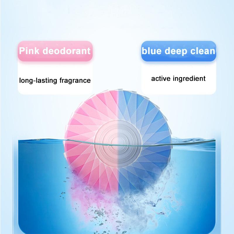 Toilet Bowl Cleaner Drain Tank Rose Fragrance Tablet Freshener Deodorization Stain Remover House Bathroom Cleaning Agent Product