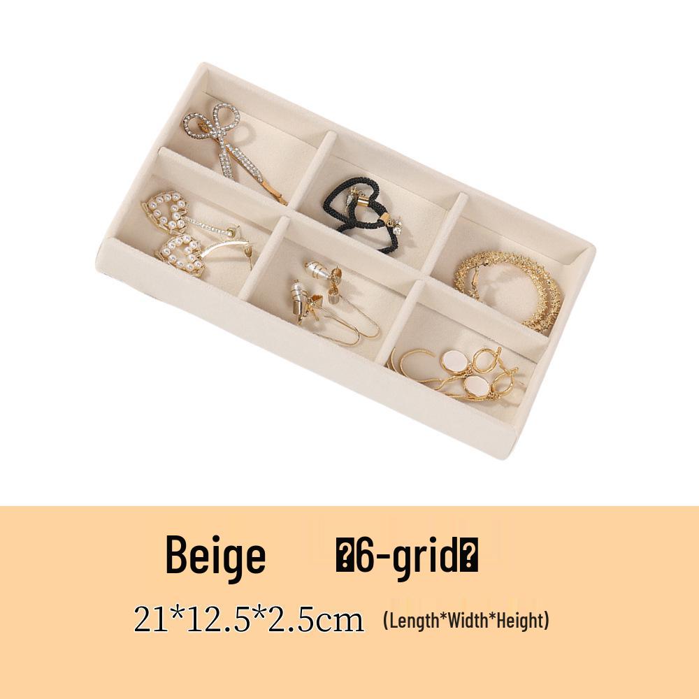 Velvet Jewelry Display Tray for Rings & Bracelets - Organizer & Storage Solution