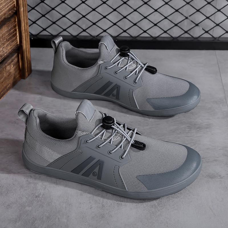 Neue Barfußschuhe Herren Große Größe Breite Fußfläche Breites Leisten atmungsaktiv rutschfest Rindersehnensohle Indoor Cycling Fitnessschuhe Generation