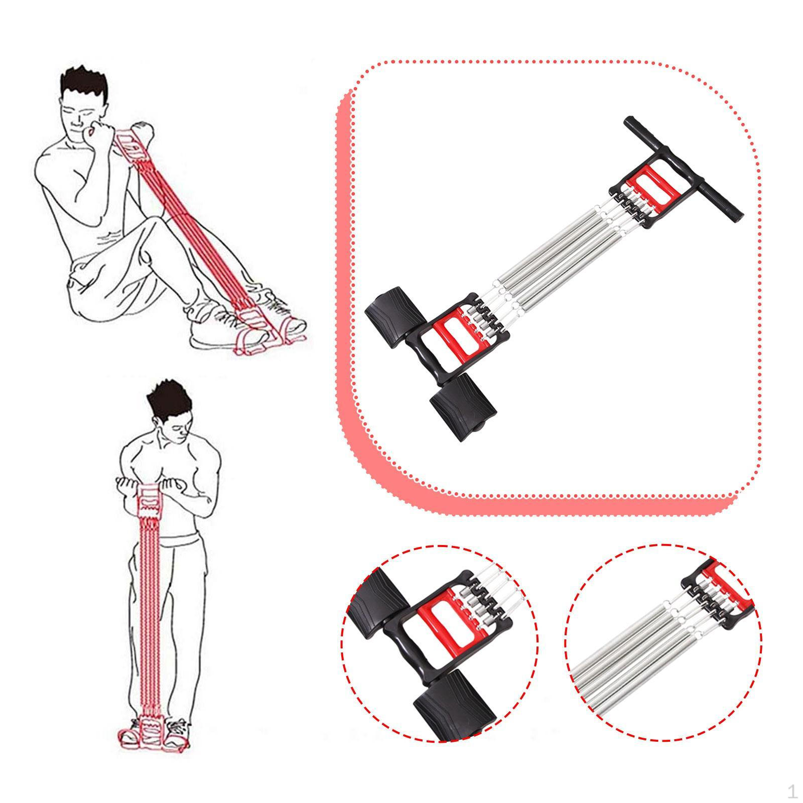 

Пружинний еспандер для грудей, ручний еспандер, гумова стрічка опору, тренажер для ніг з педалями, домашній тренажерний зал, тяговий шнур
