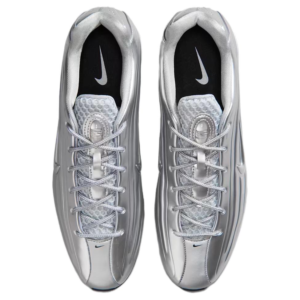 Nike Scarpe da ginnastica da donna Shox Z Argento Metallico Nero IO7843-002