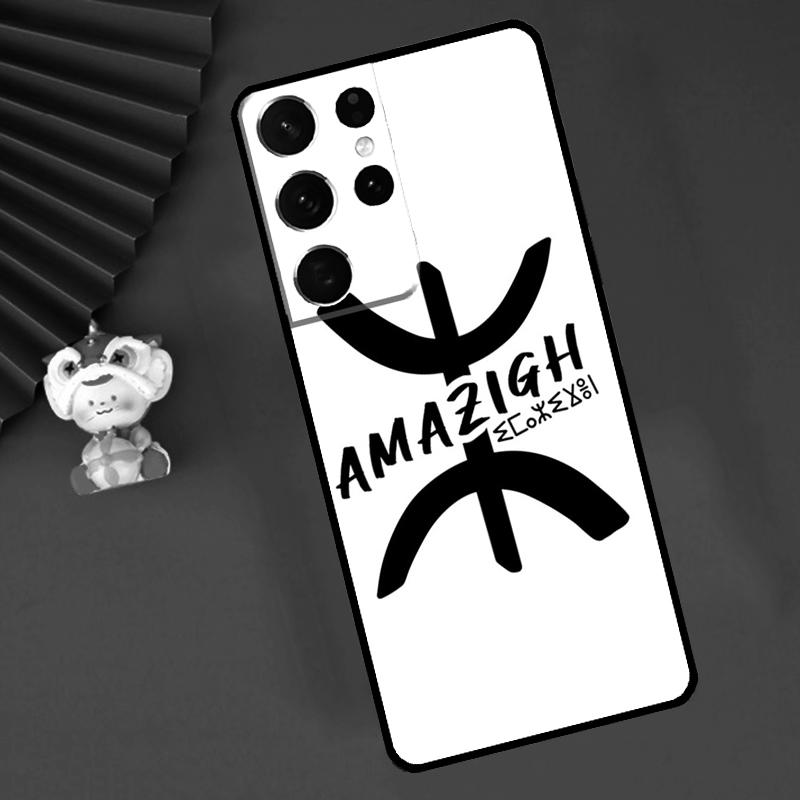 Amazigh Flag Case For Samsung Galaxy S24 Ultra S22 S23 Plus Note 10 Note 20 S8 S9 S10 S20 S21 FE Cover