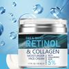 50 ml luxuriöse Feuchtigkeitscreme mit Retinol, reich an Kollagen und Hyaluronsäure, mit den Vitaminen C und E, hypoallergen für ein jugendliches, strahlendes Aussehen