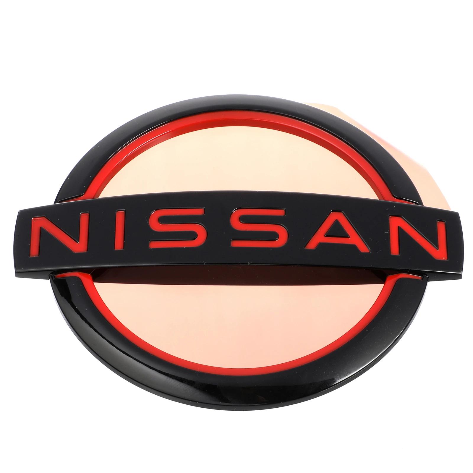 2021-2022 For Nissan Frontier Rear Emblem Badge 90890-9BU1B NEW Black or Red 19.3 X 16.4 CM красный