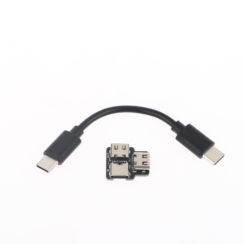 Typ C 1-zu-2 Stromverteiler USB-Adaptermodul für synchrones Laden und Datenübertragung in mobilen oder Laptop-Setups