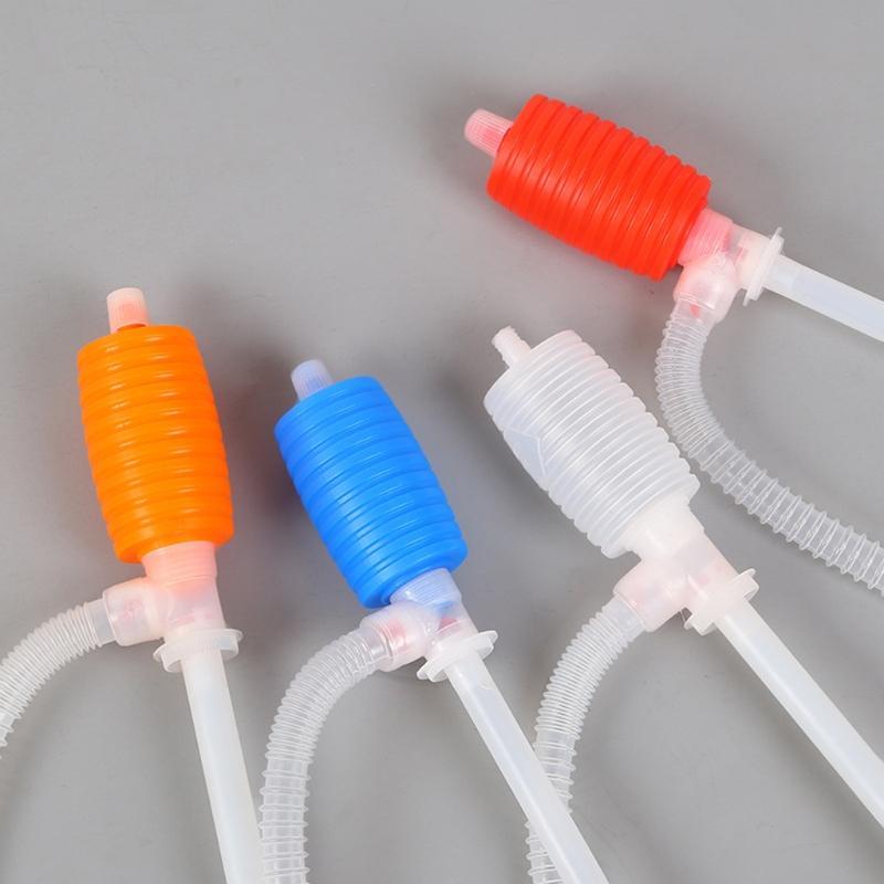 Manual Siphon Pump Water Liquid Hand Syphon Transfer Pump for Transfer Oils Fuel Kerosene or Water