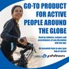 phiten Metax Knee Support, Medium Type, Size M