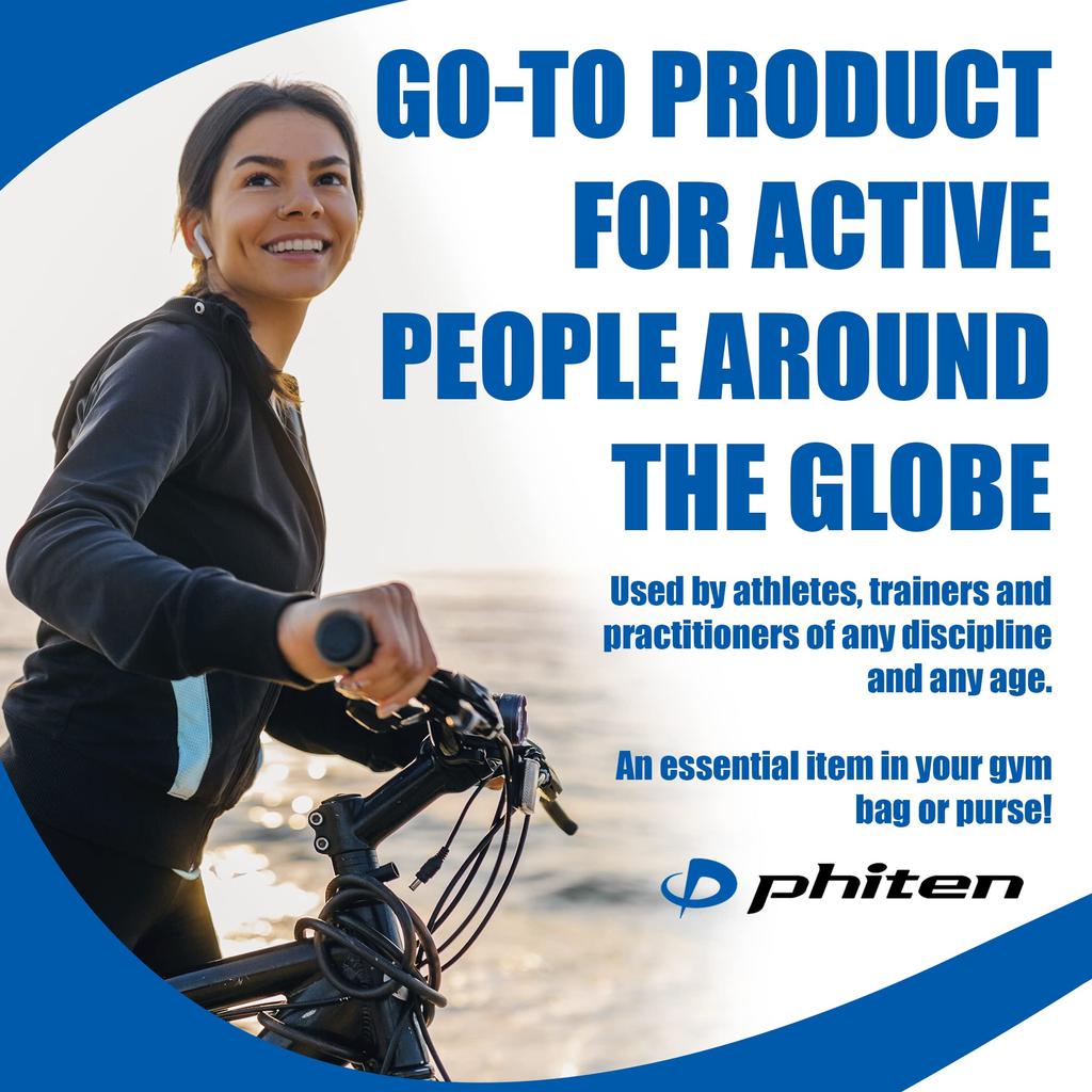 phiten Metax Knee Support, Medium Type, Size M