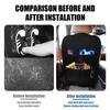 Car Seat Storage Organizer Multifunctional Leather Car Back Multi Pocket Storage Bag For Mercedes Benz AMG W204 W203 W212 W124