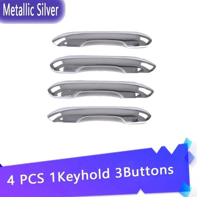 For Ford Explorer Plug-in Hybrid Limited ST XLT U625 ~ Chrome Car Door Handle Cover Trim 4 Chromium Styling Accessories