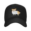 Cute Corgi Puppy Dog Baseball Cap Hats On Offer Derby Hat Military Tactical Cap Boy Womens