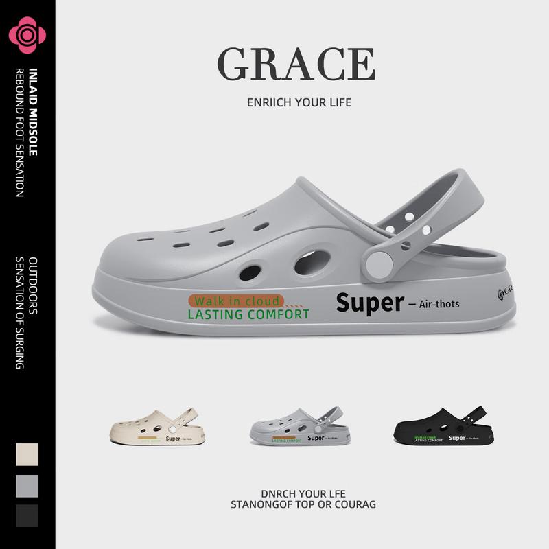Grace Men s Outdoor EVA Clogs Sandals 40-41
