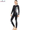 Womens 3mm Full Body Wetsuit Long Sleeve Thermal Dive Suit Freediving Surfing Swimming Fall Winter