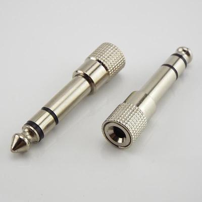 6.5mm 6.35mm 1/4" Male Plug To 3.5mm 1/8" Female Jack Stereo Connector Headphone Speaker Audio Adapter for Piano Microphone