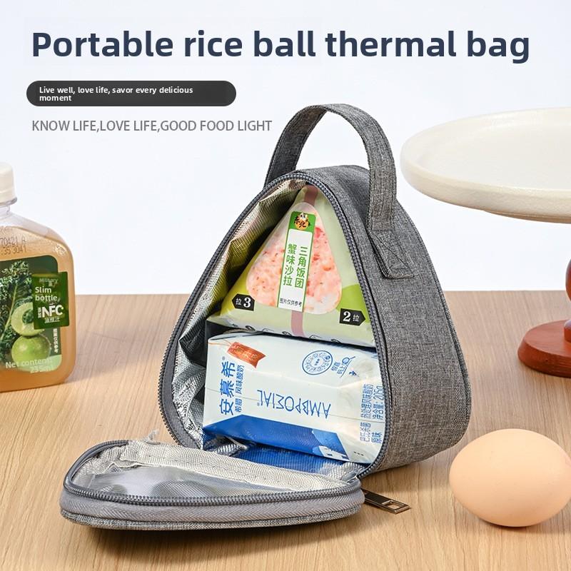 Modern Simple Ionized Insulated Lunch Bag For Breakfast And Meal Storage For Office And School Use