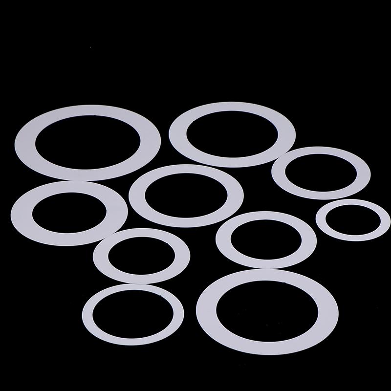 1PCS White Lampshade Ring Adapter Concealed Spacers Shims Washers Light Stand Extension Gaskets LED Spotlight Downlight O Rings