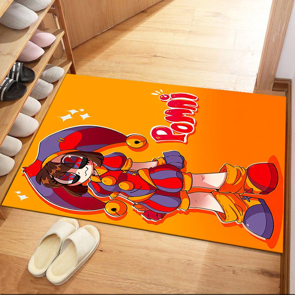 Love Digital Circus Quadratische Teppiche sind eine großartige Wahl für Wohnzimmer, Schlafzimmer, Heimdekoration und als Geschenke.
