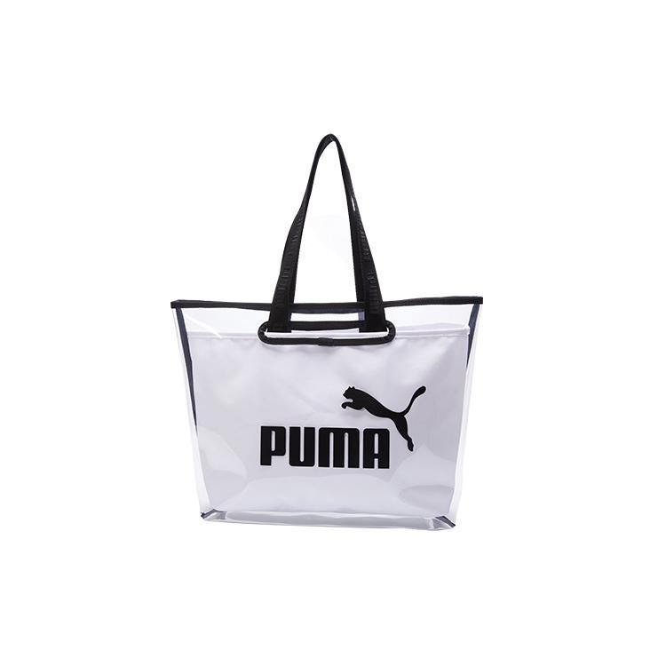 

Новая комбинированная сумка PUMA из полиуретана, сумка-тоут, сумка для покупок, сумка через плечо, сумочка, обычная женская, белая 076116-02 38.1*12.4*32.0CM