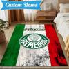 Custom Name Palm Beach Paradise Rug Game Carpet, Floor Mat for Bedroom Living Room Entryway Rug, Home Decor Idea Gift for Christmas birthday