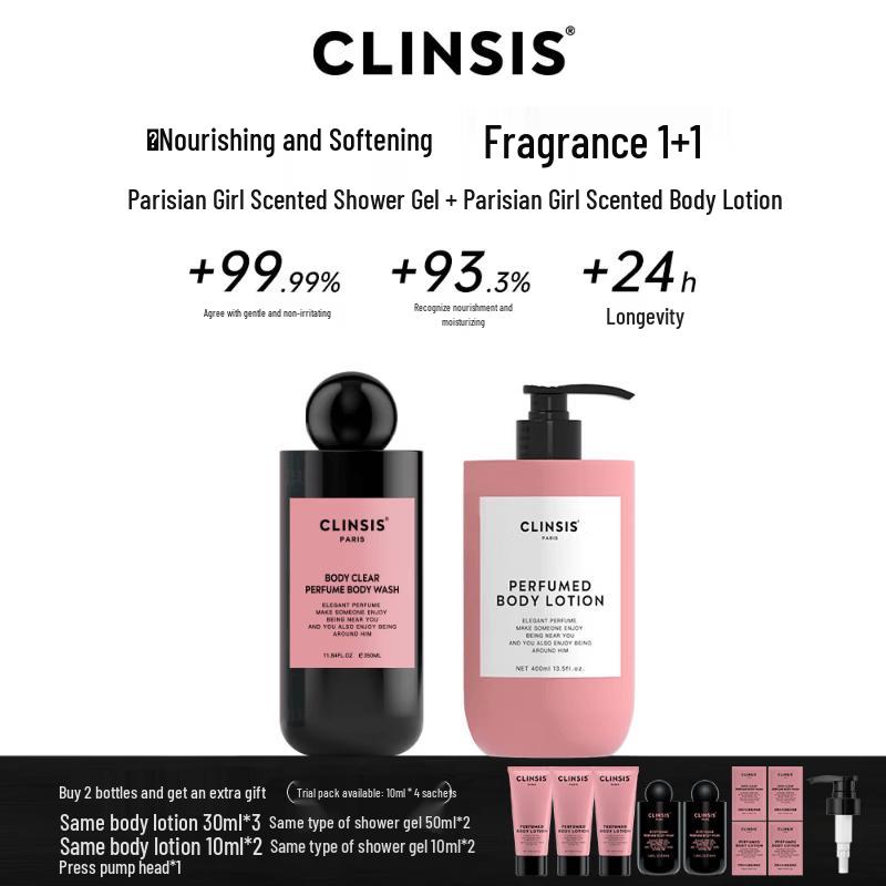 CLINSIS Paris Girl Scented Body Care Set