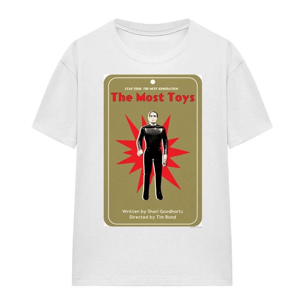 Star Trek TNG Season 3 Episode 22 Ladies 100% Cotton T-shirt Mens Tees Top S-2XL, White L