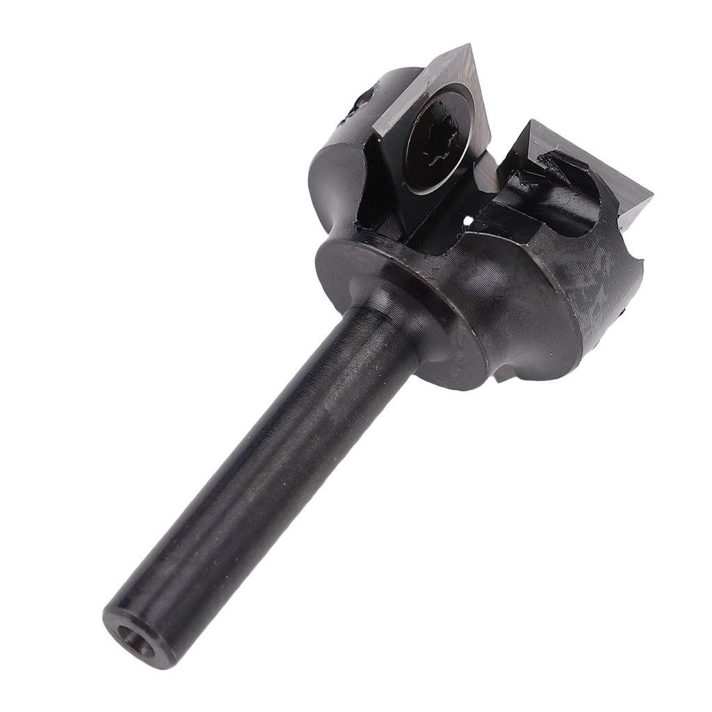 Slab Flattening Router Bit 1 4 Shank 1in Cutting Dia 2+2 4 Flute Mini CNC Spoilboard Surfacing Side Processing Grooving