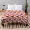 Cherry Blossom Themed Blanket Bedroom Warm Flannel Blanket Girls Room Decoration Blanket
