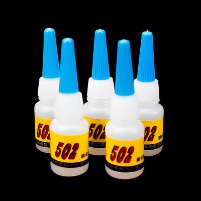 1/2/4PCS Super Pegamento Adhesivo de Secado Instantáneo Fuerte Adhesión Pegamento de Reparación Rápida