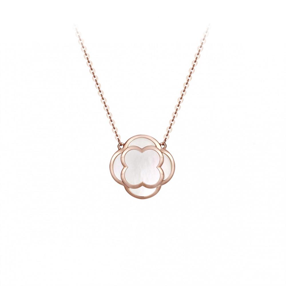 Stylus Calla Lily Cut 3 Mop Necklace_231600006