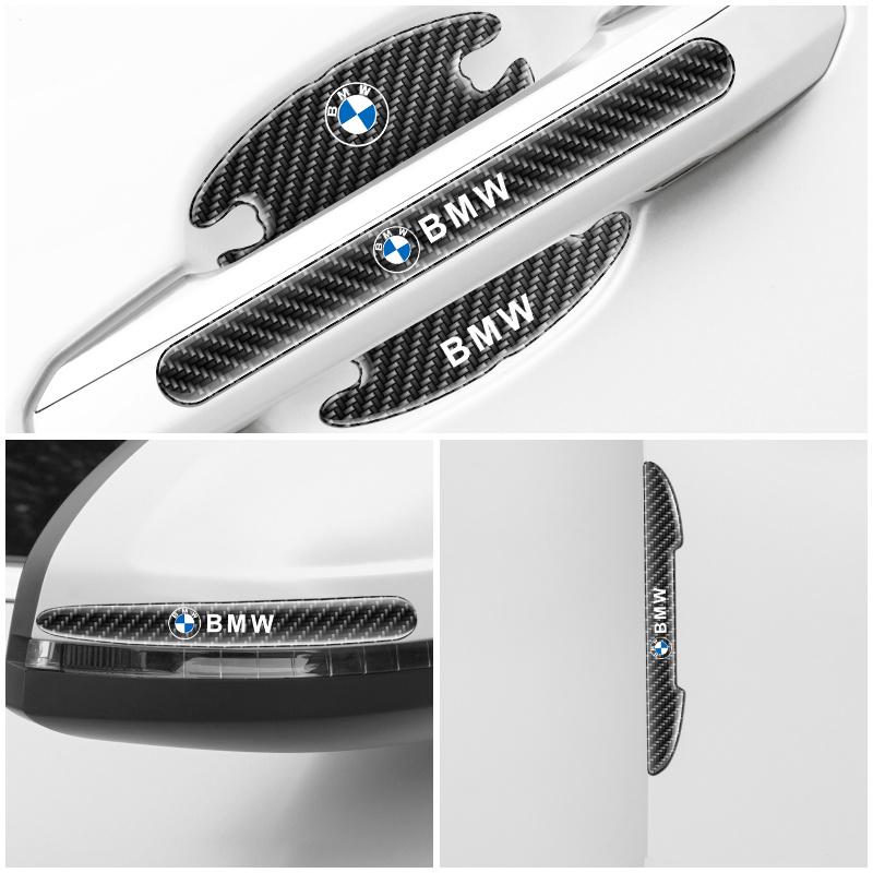 Carbon Fibre TPU Car Anti-scratch Door Bowl Sticker, Handle Sticker for BMW X1 X2 X3 X5 X4 X6 X7 G30 G20 G32 G11 G12 F40 F30 F20