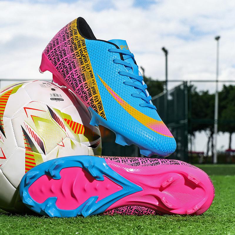 New Low-Top Football Shoes, Youth And Students Game Training Shoes, Artificial Grass Spikes Sports Football Shoes