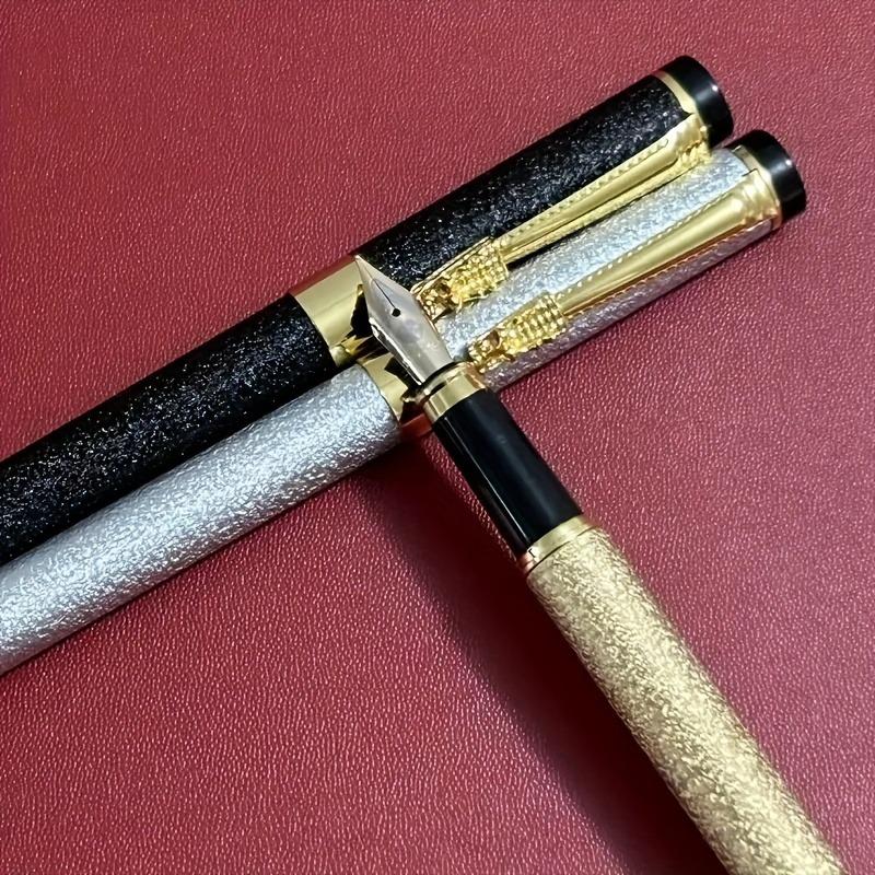 Matte metal fountain pen
