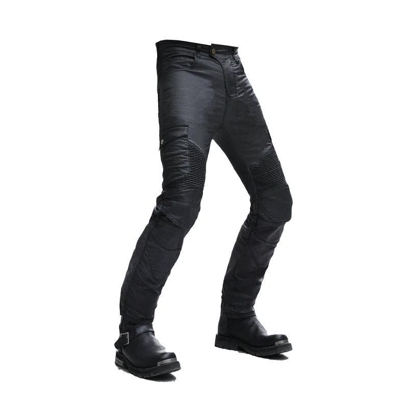 Mens Motorcycle Jeans Coated Riding Pants Motocross Protective Gear Work All Season