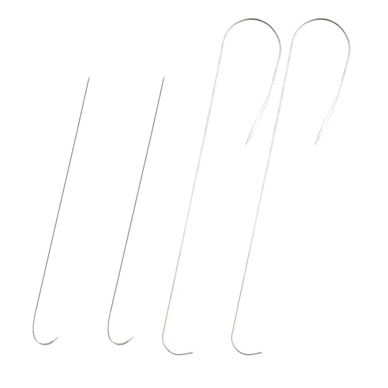 

Гибкие иглы для изготовления ювелирных изделий Профессиональная коллекция игл для бисероплетения Гибкие иглы плюс нитевдеватель для поделок