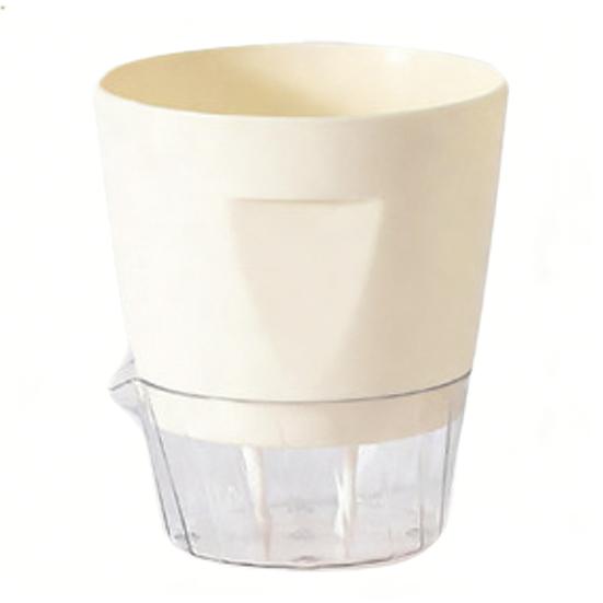 Flowerpot with Open Water Pour Port Easy Maintenance Self-Absorbing Double-Layer Water System Thickened Transparent Water Storage