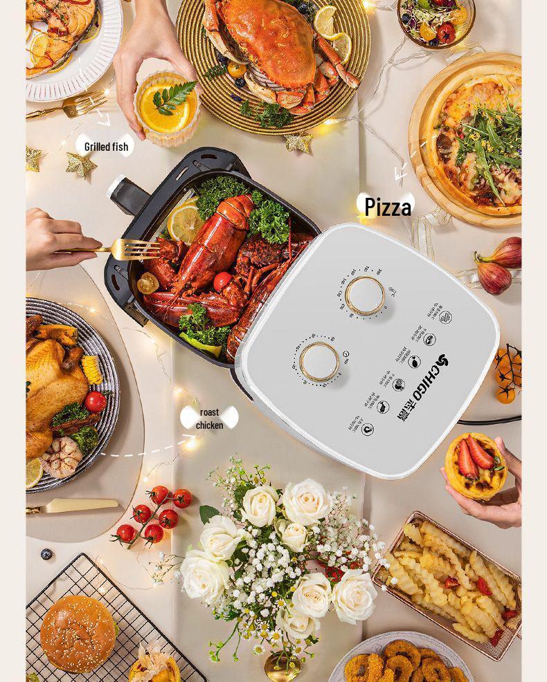 2025 Multi-functional Automatic Small Oil-Free Electric Air Fryer Oven - Hot Seller