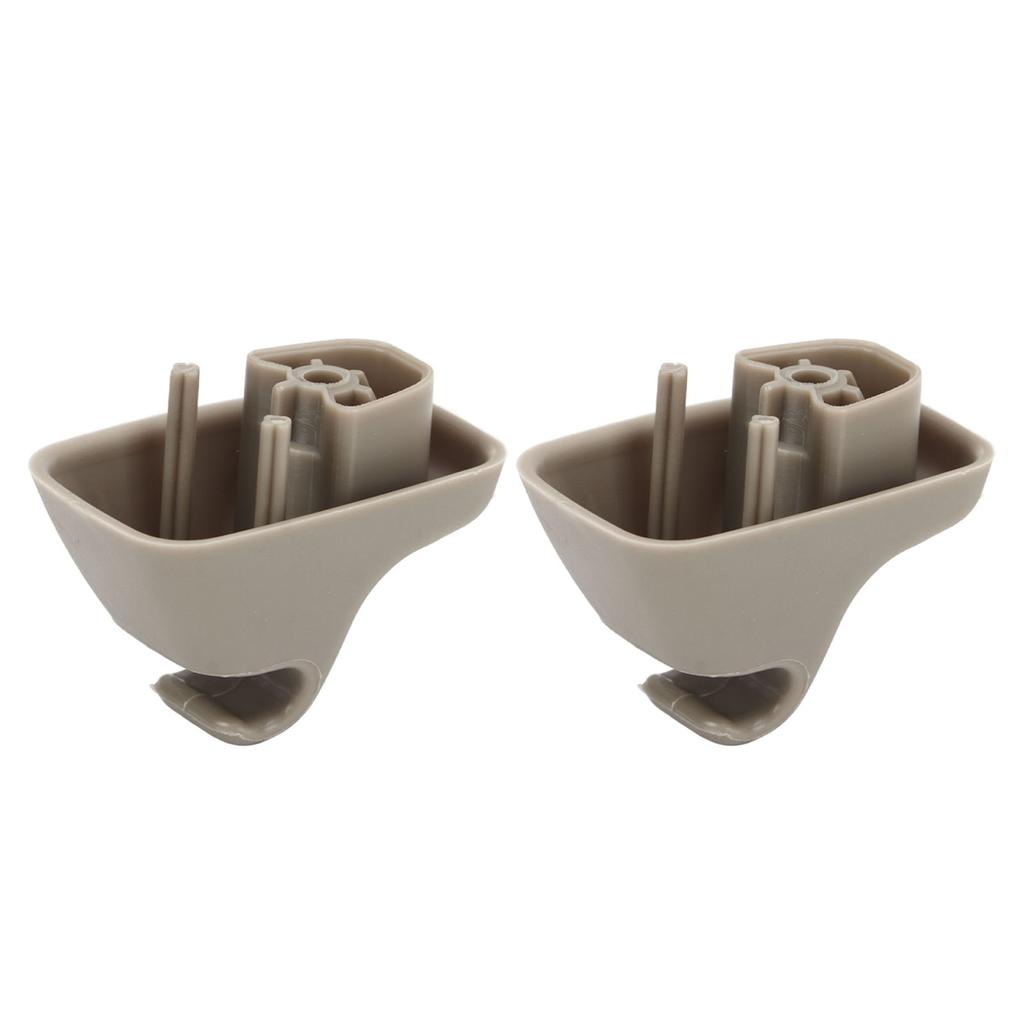 2 Stück Sonnenblendenhalter-Clip 1HS09BD1AA Auto-Sonnenblendenhaken Ersatz für Ram 1500 2500 3500 4500 5500