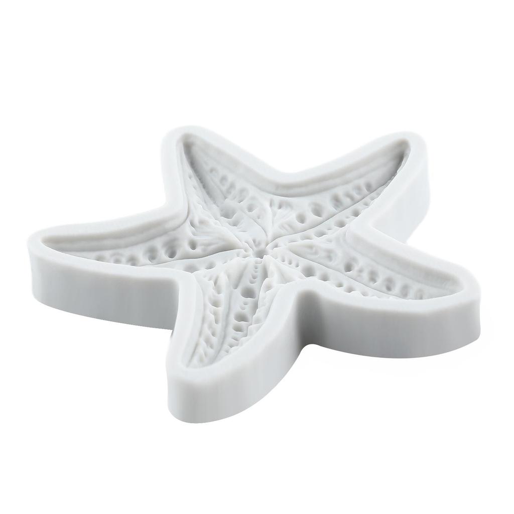 Starfish Silicone Mold Starfish Fondant Molds Cake Decorating Tools Theme Cake Dessert Decorated Chocolate Candy Mold