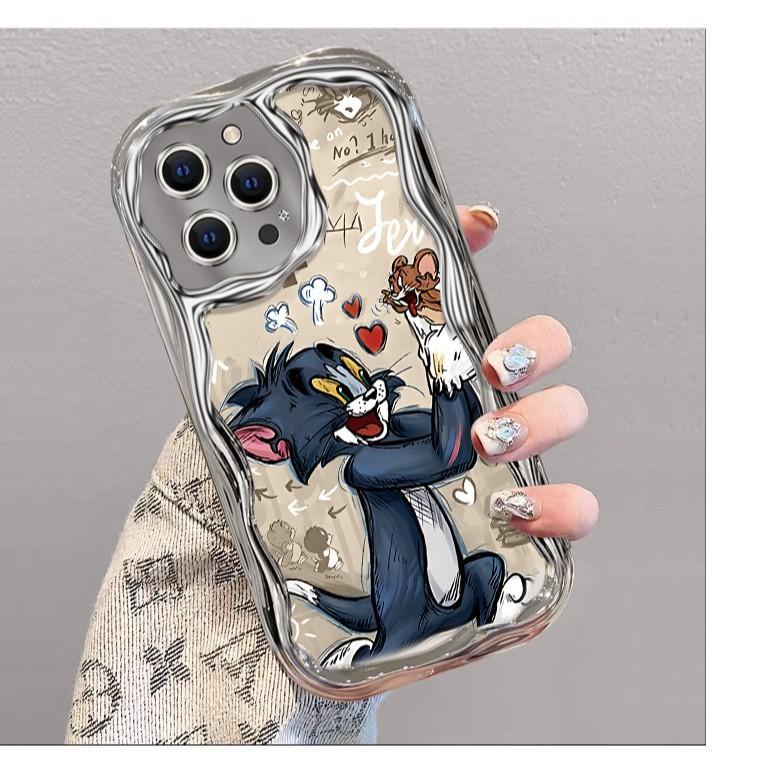 Tom applies to Apple 16promax mobile phone case 15 cartoon iphone14pro protective case 13pm new 12.