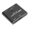 HD Multimedia Interface Switcher Aluminium Alloy 2 Way 8K 48Gbps HD Multimedia Interface 2.1 Switche