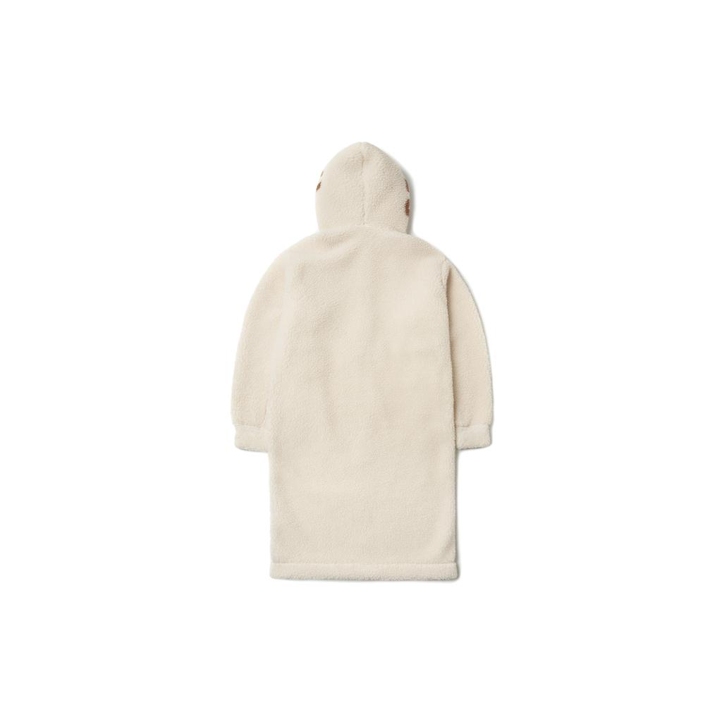 New MLB DUMBLE FLEECE New York Yankees Velvet Jackets Unisex Cream 3AJPF2816-50CRS