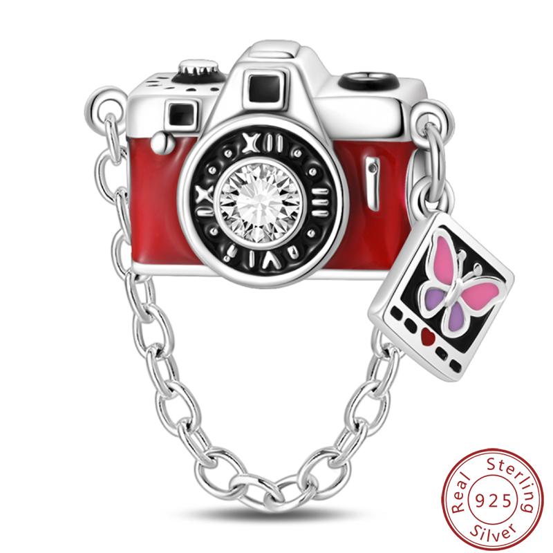 Love Traveling Copper Backpack Suitcase Luggage Camera Airplane Charms 3Mm Diy Fine Jewelry Making