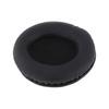 Cushioned Feel Comfort Headphone Cushion Oval Headphone Pad Sponge Leather Pad