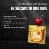 Basic Instinct Climax Delay Ultra thin Latex Condoms for Men- Double Apple Flavoured,3 Pcs (Pack of 5)