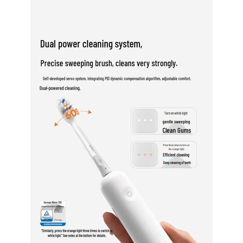 Laifen I2 ABS Sonic Electric Toothbrush CN Plug (adapter Included)