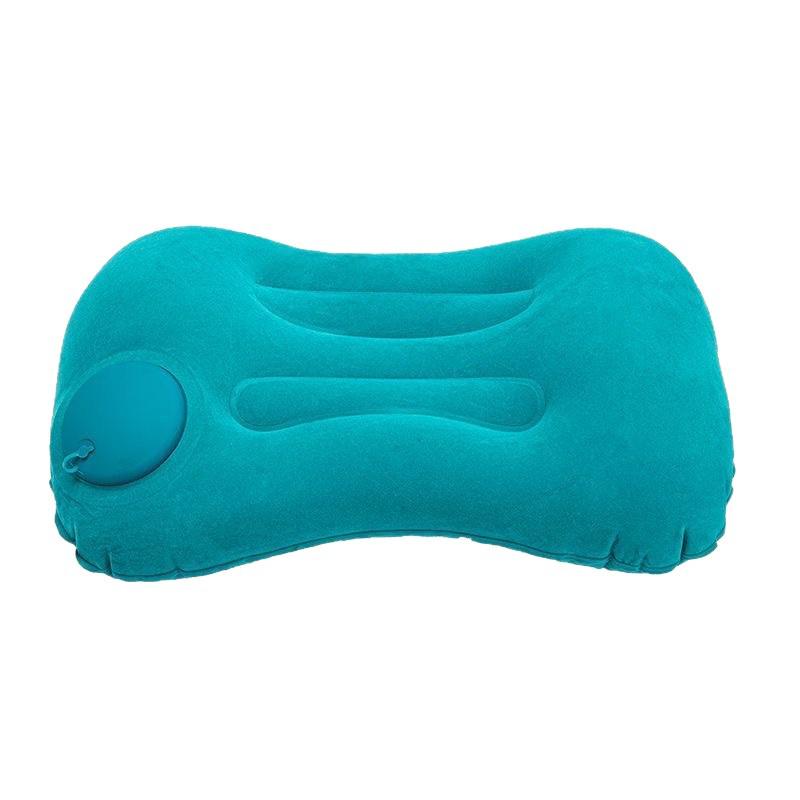 Portable Inflatable Travel Pillow: Lumbar Support, Office Backrest, Outdoor Sleeping Aid.