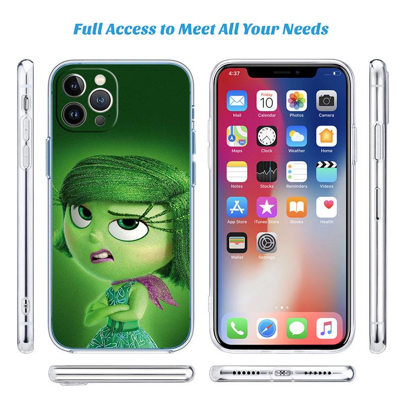 Inside Out Transparent Phone Case for Motorola Moto G7 G8 G9 G84 G85 G73 G24 G15 Z2 Play Power Plus