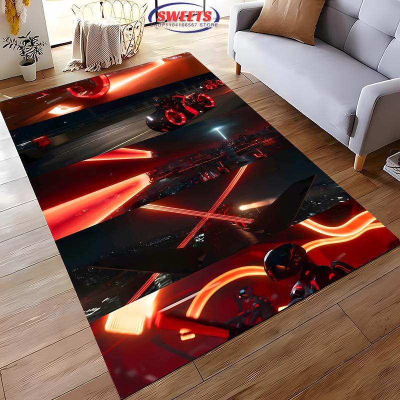 17 Styles TR0N: ARES Printed Carpet Living Room Bedroom Sofa Large Area Decorative Mat Kids Play Non-slip All Seasons Rugs Gift